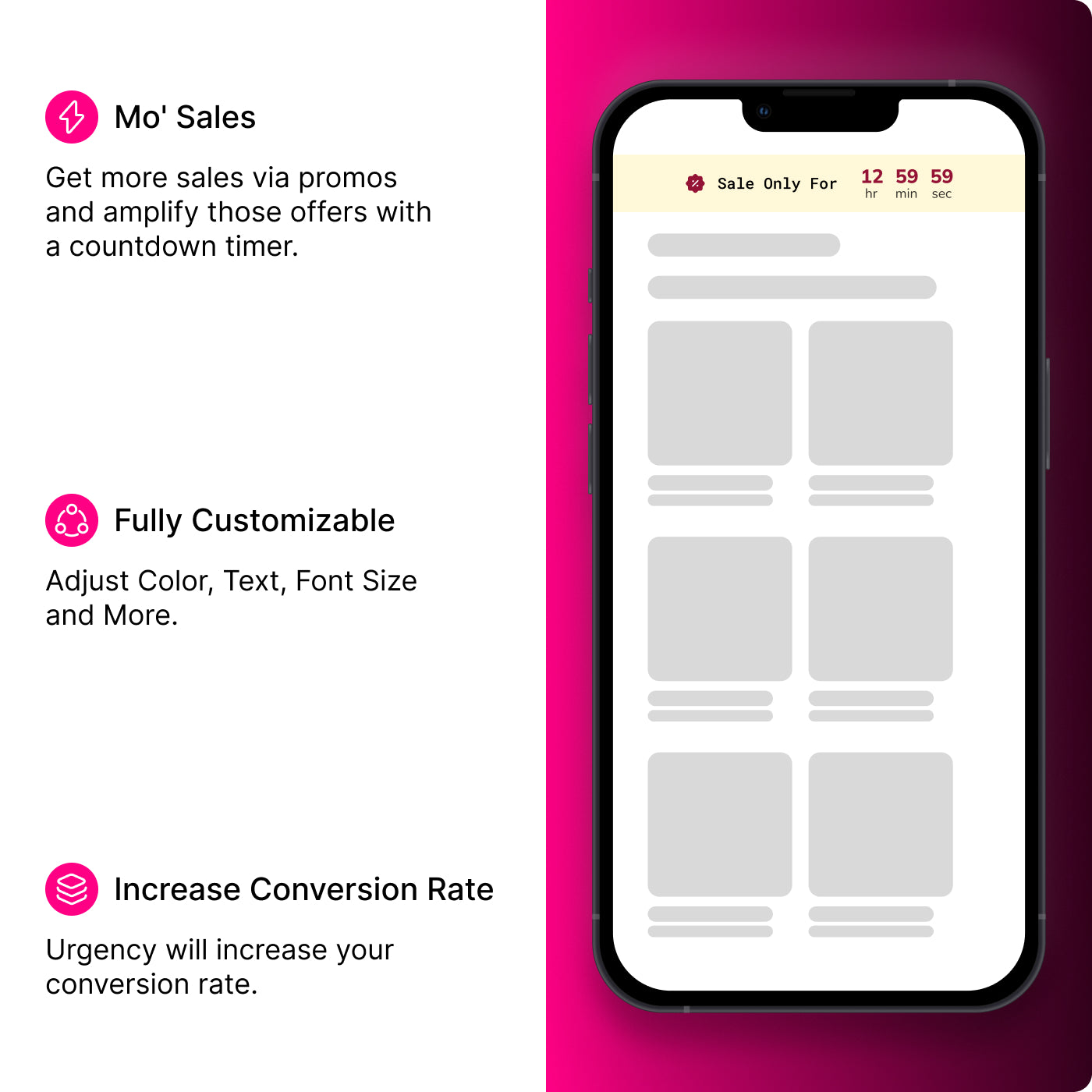 Mo Announcement Bar Countdown